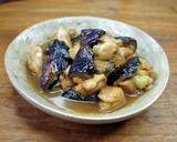 茄子と鶏肉の生姜焼き作り方8写真