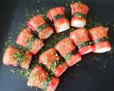 のりカニかま♡お弁当の彩りに✧赤が欲しい作り方2写真