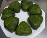 野沢菜の焼きおにぎり作り方4写真