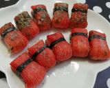 のりカニかま♡お弁当の彩りに✧赤が欲しい作り方7写真