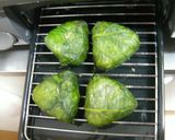 野沢菜の焼きおにぎり作り方5写真