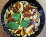 たもぎ茸と豆腐の赤だし作り方3写真