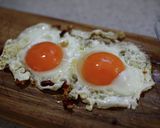 目玉焼きペペロンチーノ作り方5写真