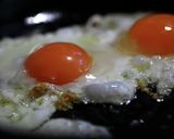 目玉焼きペペロンチーノ作り方3写真