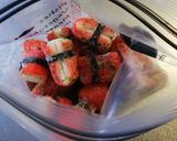 のりカニかま♡お弁当の彩りに✧赤が欲しい作り方10写真