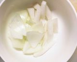 肉無簡単まろやか梅パスタ味春雨炒め煮作り方4写真