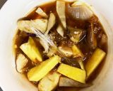 肉無簡単まろやか梅パスタ味春雨炒め煮作り方15写真