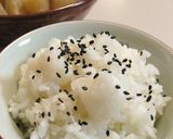 シンプルに☆長芋（里芋）の炊き込みご飯作り方4写真