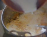 秋鮭のバターナッツスープパスタ作り方7写真