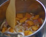秋鮭のバターナッツスープパスタ作り方5写真