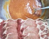 豚ロース肉の味噌漬け作り方1写真