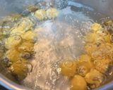 ＊お月見かぼちゃ団子＊作り方5写真