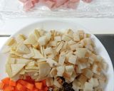 炊飯器で鶏五目おこわ作り方2写真