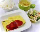 ★幼稚園給食 シーチキンオムレツ★作り方6写真
