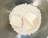 簡単 モチモチ✨豆腐白玉のみたらし団子作り方1写真