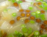 大根 なめこ オクラの味噌汁^^作り方5写真