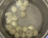 簡単 モチモチ✨豆腐白玉のみたらし団子作り方4写真