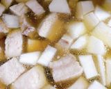 味付けはめんつゆとみりんだけ＊簡単角煮作り方4写真