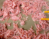 厚揚げときのこのそぼろ煮^^作り方1写真