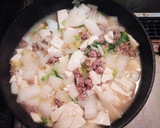 簡単☆あんかけ風白菜と豆腐のそぼろ煮作り方2写真