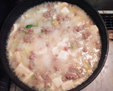 簡単☆あんかけ風白菜と豆腐のそぼろ煮作り方3写真