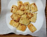 ヨウサマの減塩豆腐のニラ&甜麺醤のせ作り方3写真