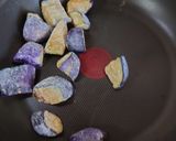 ヨウサマの減塩揚げ茄子の葱味噌タレがけ作り方3写真