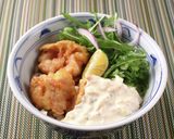 丸亀期間限定！　タル鶏天ぶっかけうどん♪作り方13写真