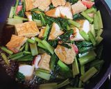 小松菜・厚揚げ・卵の和風中華炒め作り方6写真