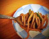 お弁当に焼きそば(他・麺類)作り方2写真