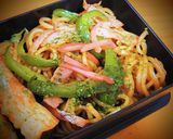 お弁当に焼きそば(他・麺類)作り方3写真