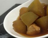 冬瓜と鶏肉の含め煮作り方12写真