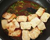 ヨウサマの減塩豆腐のニラ&甜麺醤のせ作り方8写真