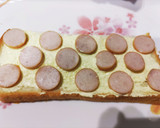 子ども向けソーセージのマヨチートースト作り方3写真
