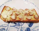 子ども向けソーセージのマヨチートースト作り方5写真