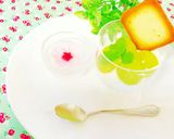 季節のフルーツパフェ(桃のパフェ)作り方8写真