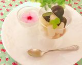 季節のフルーツパフェ(桃のパフェ)作り方9写真
