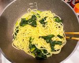 ペペロンチーノ〜豆板醤仕上げ〜作り方4写真