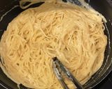 市販のパスタソースで明太子カルボナーラ作り方5写真