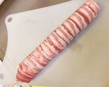 豚バラの大葉チーズ巻き作り方3写真