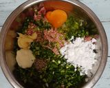 餃子タネでツクネ　皮なしでヘルシー餃子作り方1写真