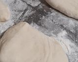 HBで♡麺棒無しで作れるナン♡作り方2写真