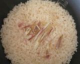 茗荷と生姜の炊き込みご飯作り方2写真
