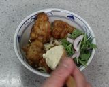 丸亀製麺期間限定！　タル鶏天ぶっかけ♪作り方6写真