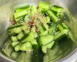 即席♫きゅうりのぽりぽり漬け 中華風作り方6写真