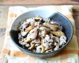 味付け一つ☆豚肉とエリンギの梅昆布茶炒め作り方5写真