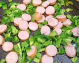 冷凍ご飯活用☆ピーマンソーセージの焼き飯作り方2写真