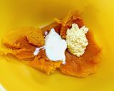 保存食材を使った　⌘かぼちゃサラダ⌘作り方2写真