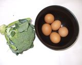 ブロッコリーの卵あんかけ♪簡単漢方薬膳作り方1写真