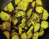 フライパンでつくる◎さつまいものきんぴら作り方5写真
